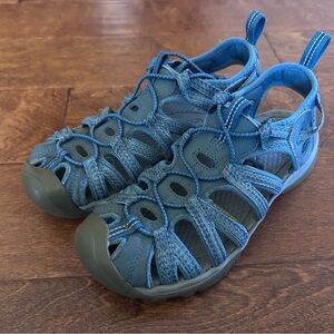 Keen Women's Drawstring Waterproof Outdoor Hiking Water Sport Sandals Blue Sz 8